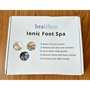 Healifeco Ionic Foot Spa PLUS Extra Three Ionizers NEW IN BOX